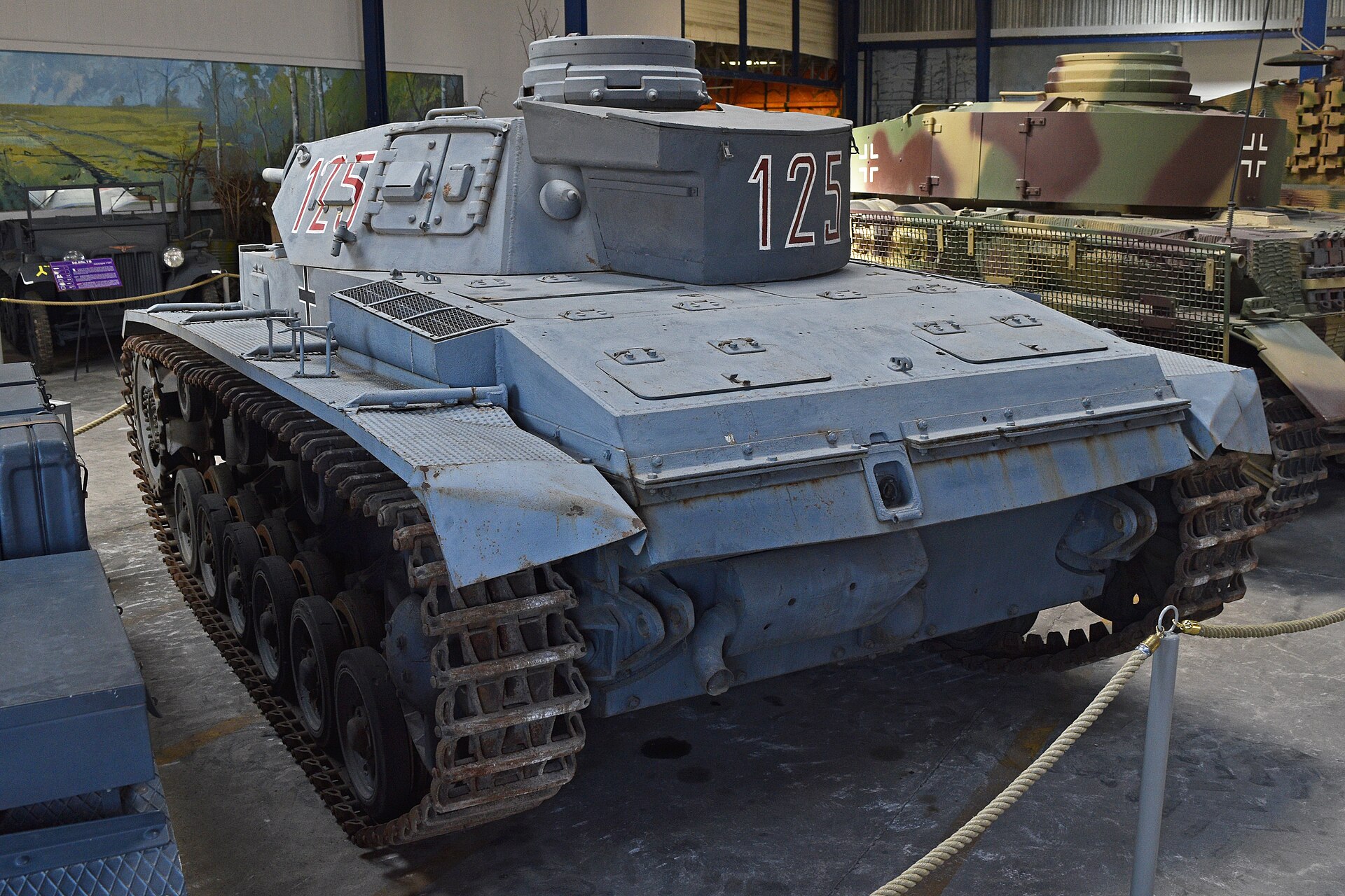 Pz.Kpfw III Ausf.F (Fgst.Nr.61192) Saumur, France 2022 {002){b} (photo.wikipedia).jpg